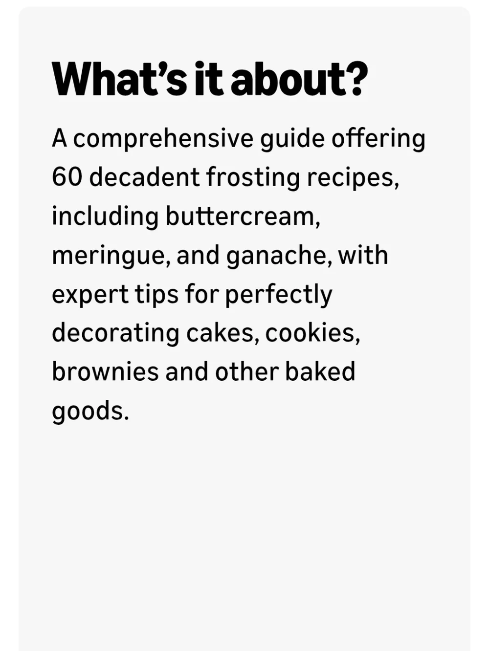 Frosted: Take Your Baked Goods to the Next Level